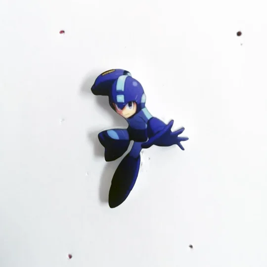 Mega Man - Lunge pin badge