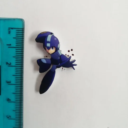 Mega Man - Lunge pin badge