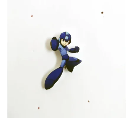 Mega Man - Side Jump pin badge