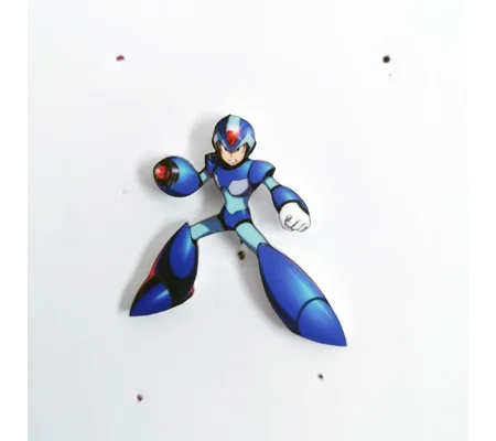 Mega Man X pin badge