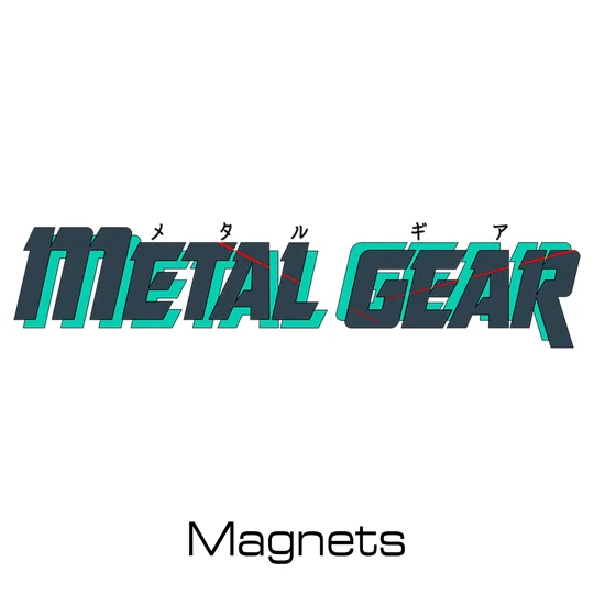 Metal Gear magnets