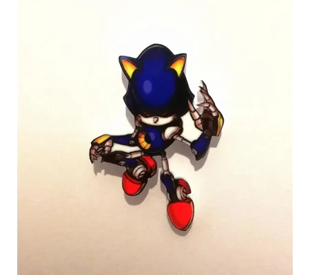 Sonic the Hedgehog - Metal Sonic pin badge