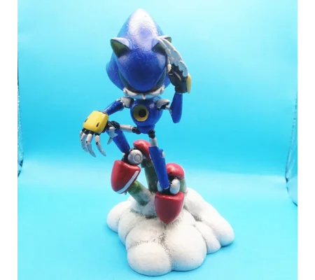 Metal Sonic - Sonic the Hedgehog 3D printed Resin Statue - hand-painted