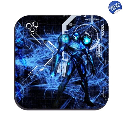 Metroid drinks coaster