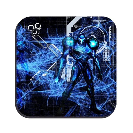 Metroid drinks coaster