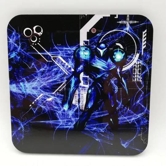 Metroid drinks coaster