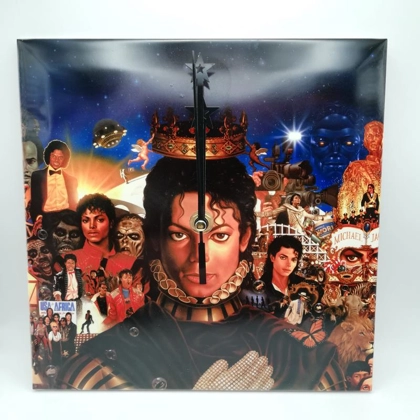 Michael Jackson (design 1) Ceramic Tile Wall Clock