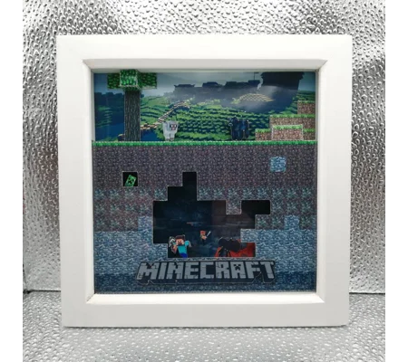 Minecraft 3D Shadow Box