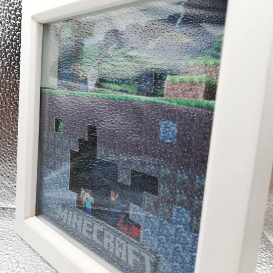 Minecraft 3D Shadow Box