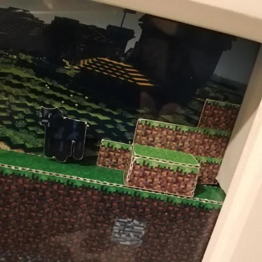Minecraft 3D Shadow Box
