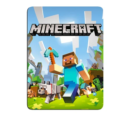 Minecraft Glitter Full Magnetic Back Magnet