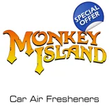 Monkey Island car air fresheners - OLD.. Monkey Island car air fresheners - OLD..