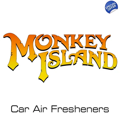 Monkey Island car air fresheners - OLD STOCK