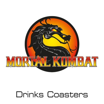 Mortal Kombat drinks coasters