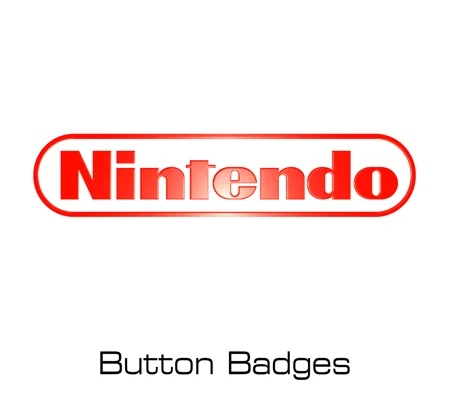 Nintendo button badges