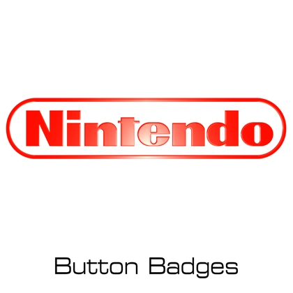 Nintendo button badges