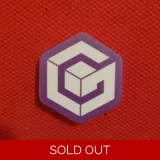 Nintendo Gamecube logo pin badge