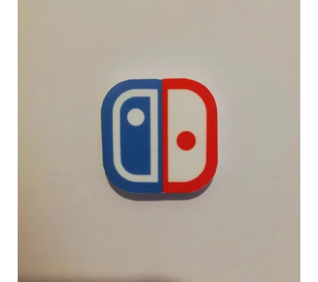 Nintendo Switch logo pin badge