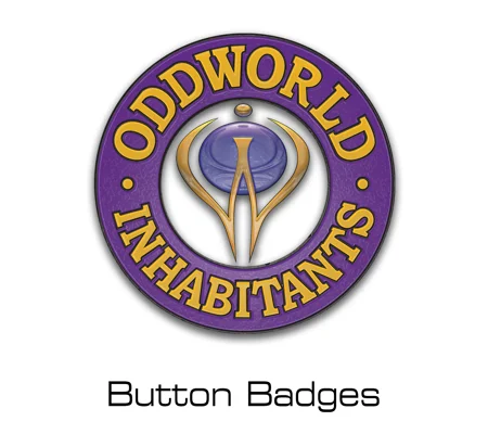 Oddworld Inhabitants button badges