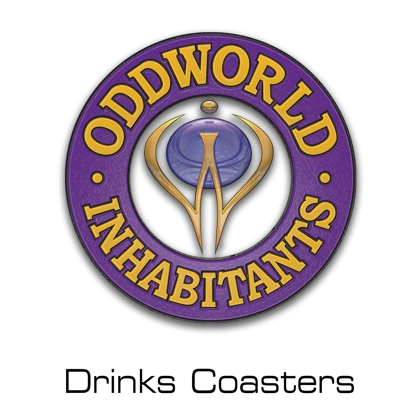 Oddworld Inhabitants drinks coasters Oddworld Inhabitants drinks coasters