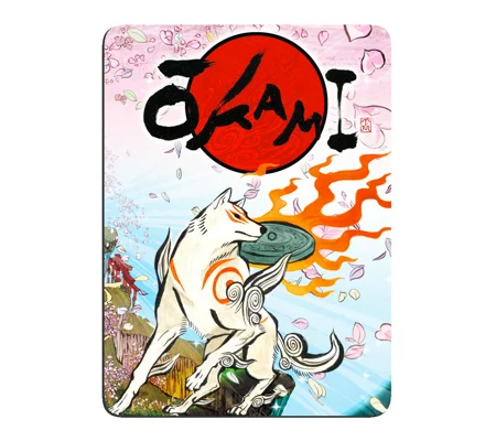 Okami Glitter Full Magnetic Back Magnet