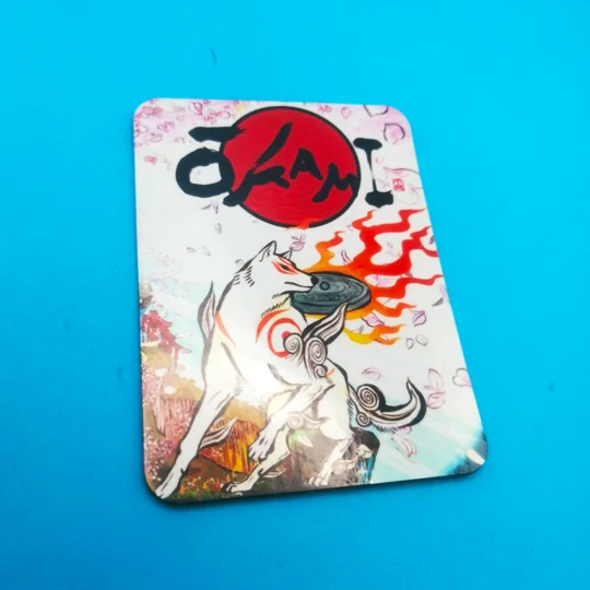 Okami Glitter Full Magnetic Back Magnet