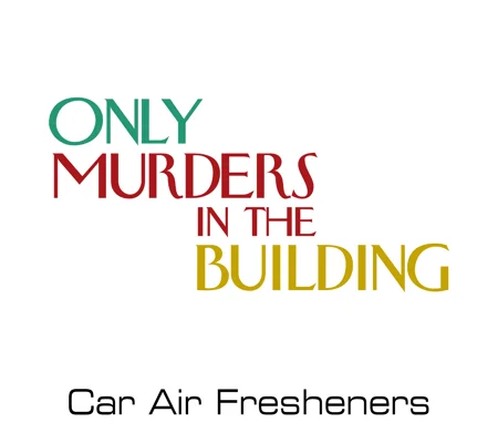 Only Murders in the Building car air fresheners