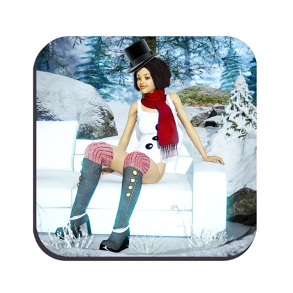 Original Art - Miley - Winter Scene