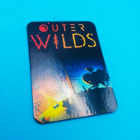 Outer Wilds Glitter Full Magnetic Back Magnet
