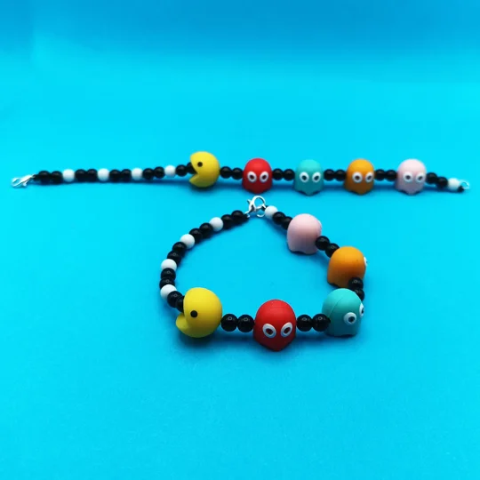Pac-Man Inspired bracelet