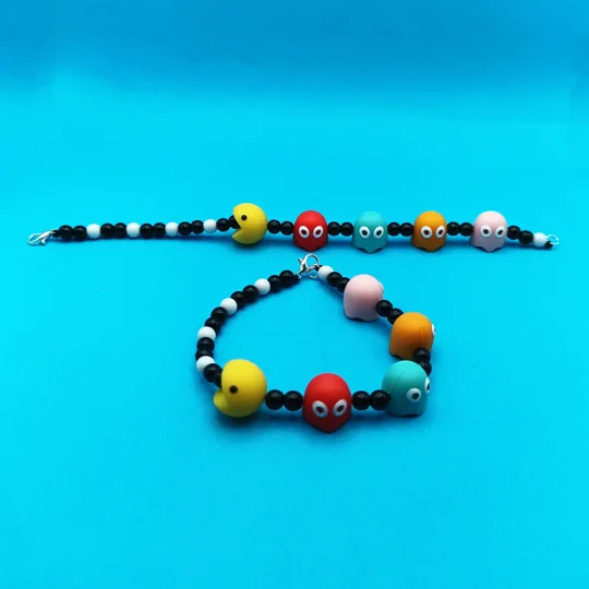 Pac-Man Inspired bracelet