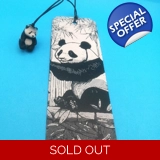 Panda Side 3D printed bookmark