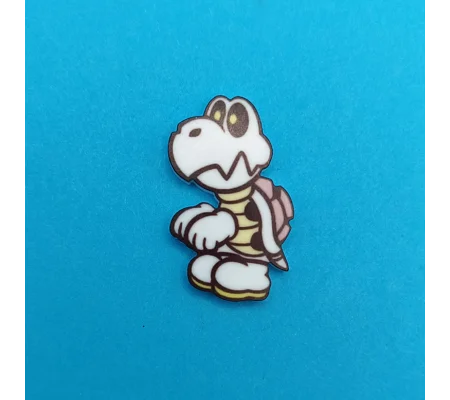 Paper Mario - Dry Bones pin badge - Super Mario