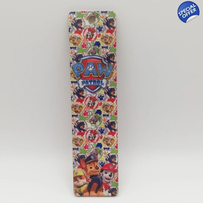 Paw Patrol colour bookmark Paw Patrol colour bookmark