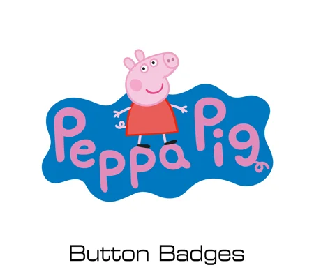 Peppa Pig button badges