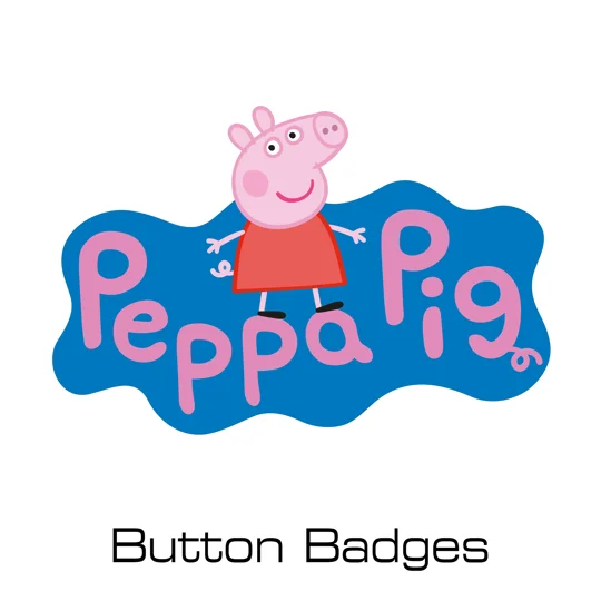 Peppa Pig button badges