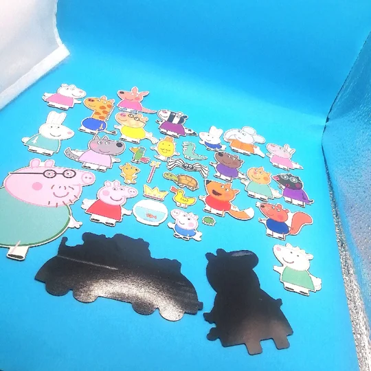 Peppa Pig printed magnet set (32 magnets)