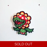 Super Mario - Petey Piranha pin badge