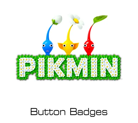 Pikmin button badges