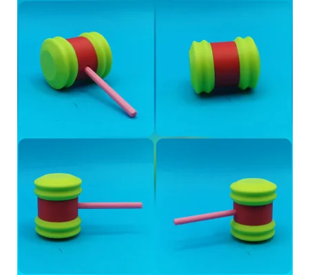 Sonic the Hedgehog - Classic Piko Piko Hammer accessory for Jakks Pacific 2.5 inch action figure