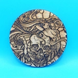 Pirates style laser engraved drinks co..