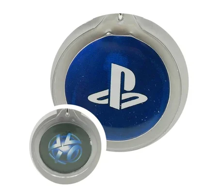 Playstation plastic keyring