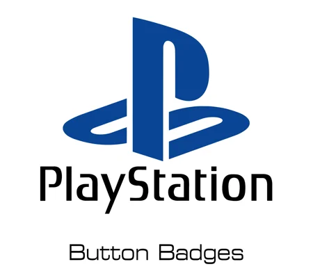 PlayStation button badges