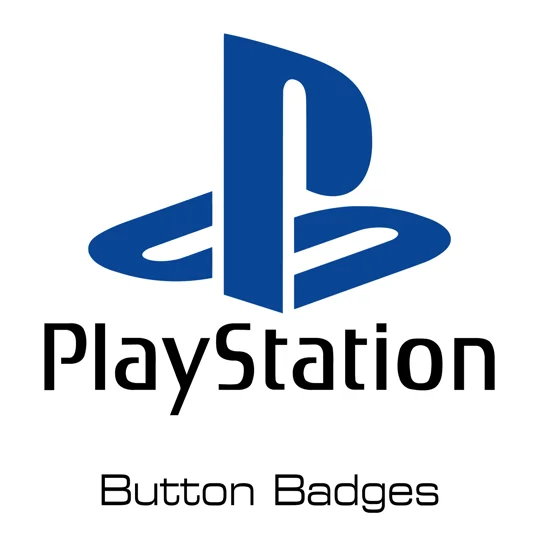 PlayStation button badges