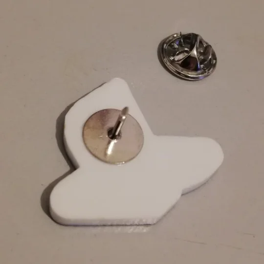 PlayStation logo pin badge