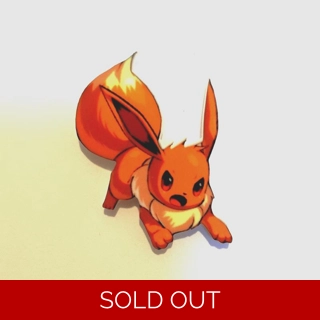 Pokemon -Eevee pin badge