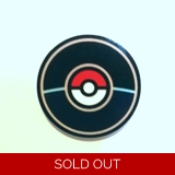 Pokemon Go logo pin badge