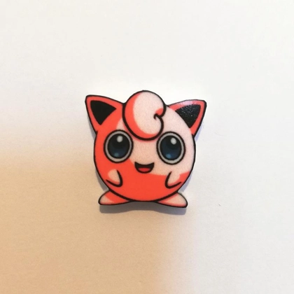 Pokemon -Jigglypuff pin badge Pokemon -Jigglypuff pin badge