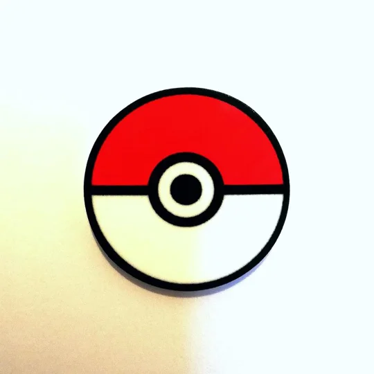 Pokemon - Pokeball logo pin badge