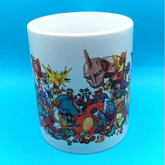 Pokemon Mug - Classic Pokémon Character Montage